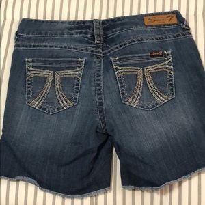 Jean shorts